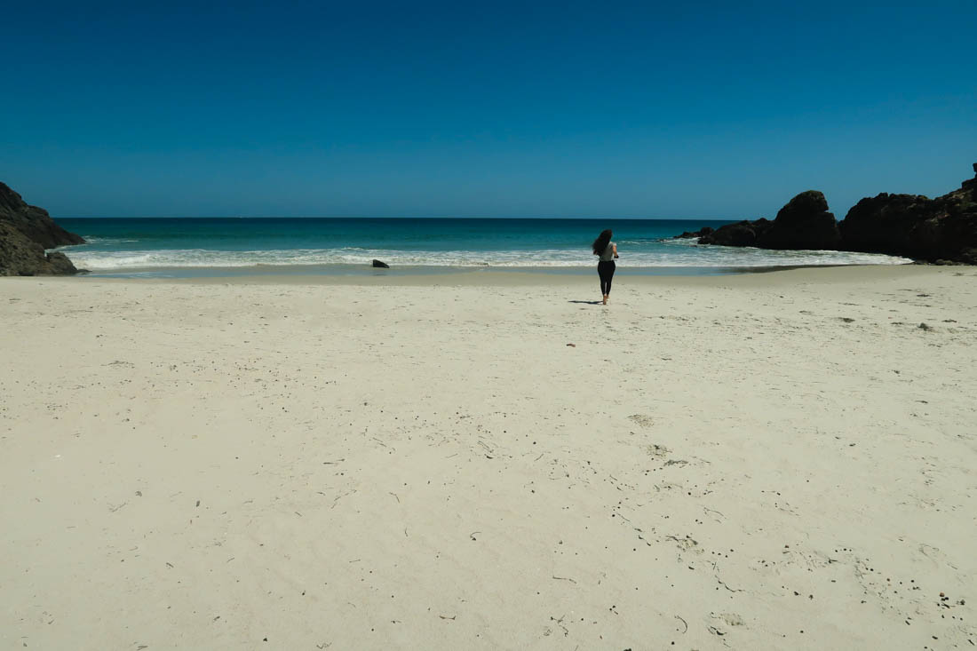 Naked On A Beach In New Zealand Nut Brown Rose